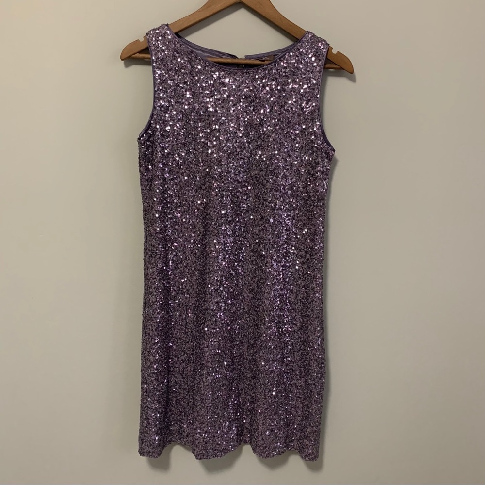 Grain de Malice Purple Sequin Dress